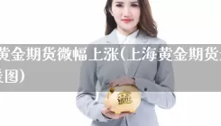 上海黄金期货微幅上涨(上海黄金期货走势图k线图)