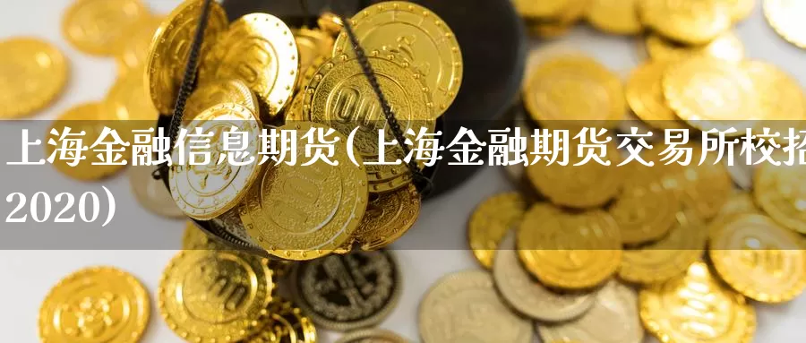 上海金融信息期货(上海金融期货交易所校招2020)_https://hz.wpmee.com_纳指期货直播_第1张