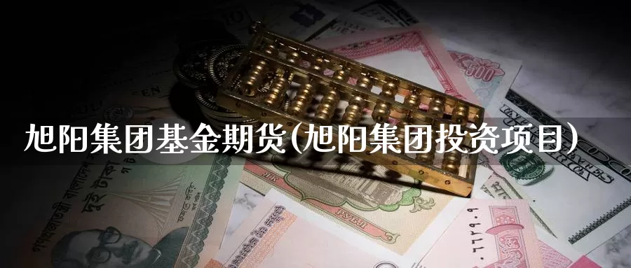 旭阳集团基金期货(旭阳集团投资项目)_https://hz.wpmee.com_外盘期货直播_第1张