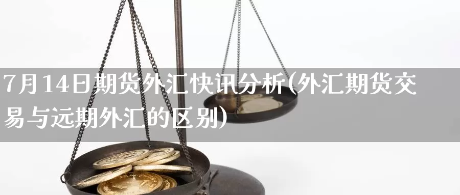 7月14日期货外汇快讯分析(外汇期货交易与远期外汇的区别)_https://hz.wpmee.com_外盘期货直播_第1张