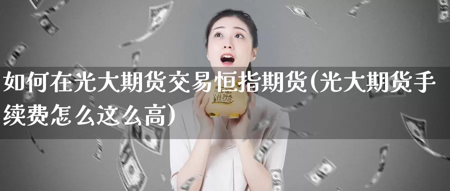 如何在光大期货交易恒指期货(光大期货手续费怎么这么高)_https://hz.wpmee.com_德指期货直播_第1张