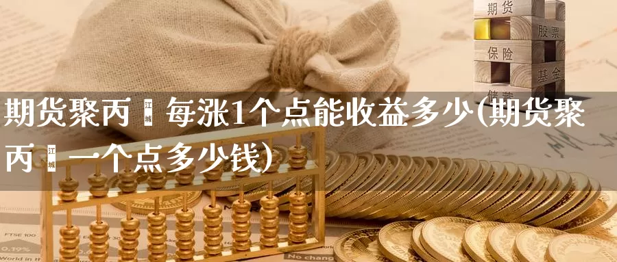 期货聚丙烯每涨1个点能收益多少(期货聚丙烯一个点多少钱)_https://hz.wpmee.com_外盘期货直播_第1张