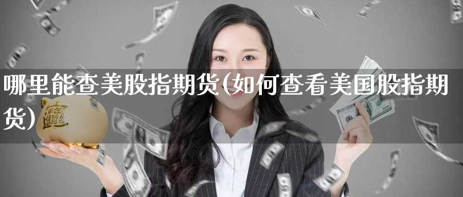 哪里能查美股指期货(如何查看美国股指期货)_https://hz.wpmee.com_德指期货直播_第1张