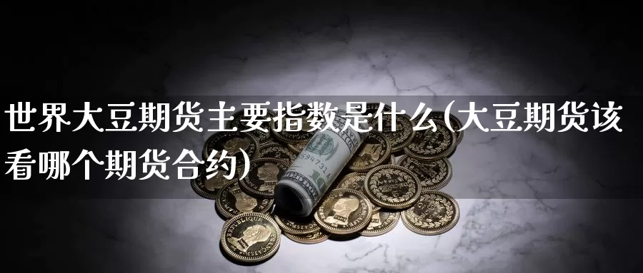 世界大豆期货主要指数是什么(大豆期货该看哪个期货合约)_https://hz.wpmee.com_外盘期货直播_第1张