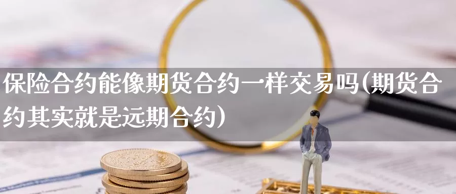 保险合约能像期货合约一样交易吗(期货合约其实就是远期合约)_https://hz.wpmee.com_黄金期货直播_第1张