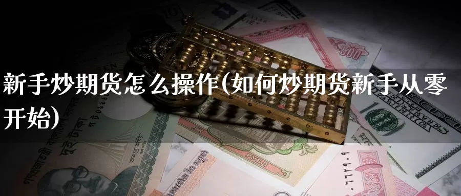 新手炒期货怎么操作(如何炒期货新手从零开始)_https://hz.wpmee.com_德指期货直播_第1张