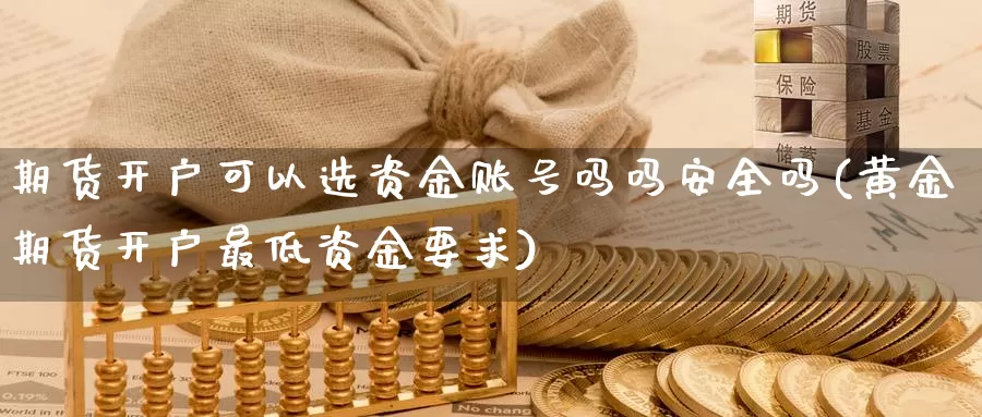 期货开户可以选资金账号吗吗安全吗(黄金期货开户最低资金要求)_https://hz.wpmee.com_纳指期货直播_第1张