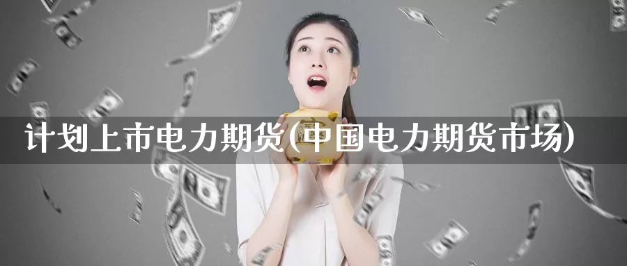 计划上市电力期货(中国电力期货市场)_https://hz.wpmee.com_纳指期货直播_第1张