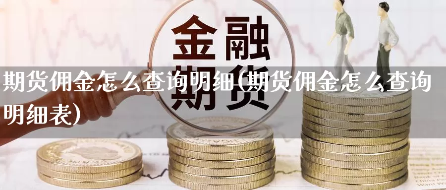 期货佣金怎么查询明细(期货佣金怎么查询明细表)_https://hz.wpmee.com_黄金期货直播_第1张