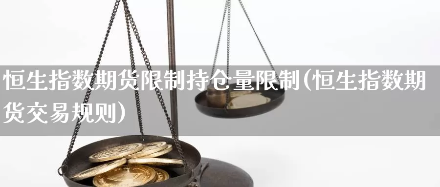 恒生指数期货限制持仓量限制(恒生指数期货交易规则)_https://hz.wpmee.com_国际期货直播_第1张