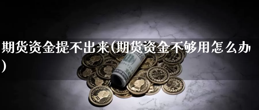 期货资金提不出来(期货资金不够用怎么办)_https://hz.wpmee.com_德指期货直播_第1张