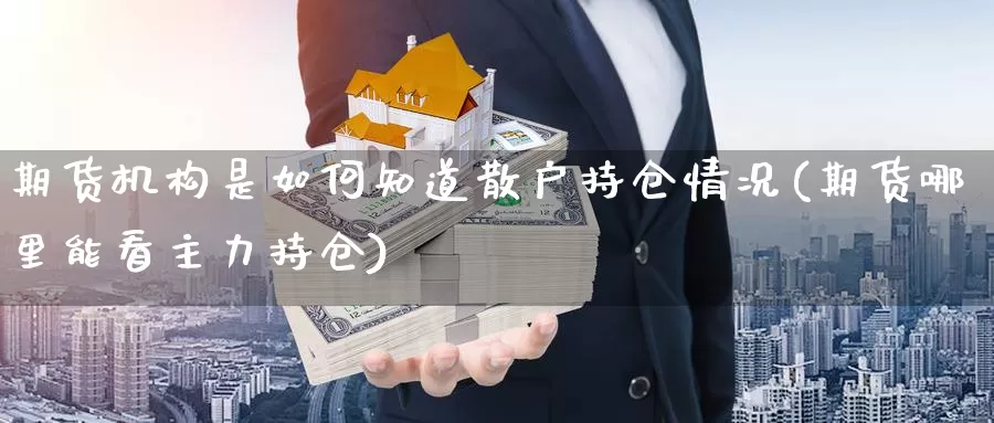 期货机构是如何知道散户持仓情况(期货哪里能看主力持仓)_https://hz.wpmee.com_德指期货直播_第1张