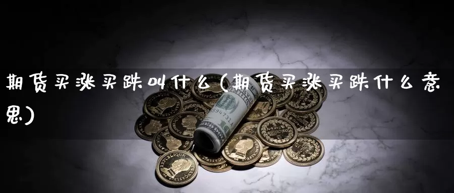 期货买涨买跌叫什么(期货买涨买跌什么意思)_https://hz.wpmee.com_纳指期货直播_第1张