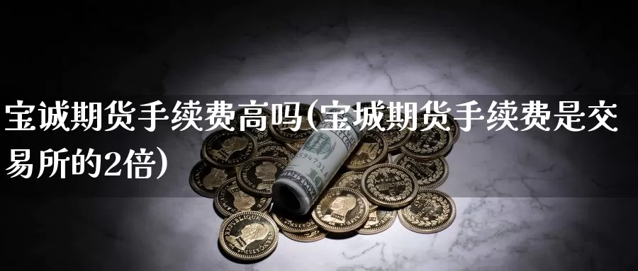 宝诚期货手续费高吗(宝城期货手续费是交易所的2倍)_https://hz.wpmee.com_德指期货直播_第1张