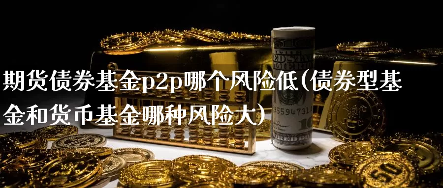 期货债券基金p2p哪个风险低(债券型基金和货币基金哪种风险大)_https://hz.wpmee.com_国际期货直播_第1张