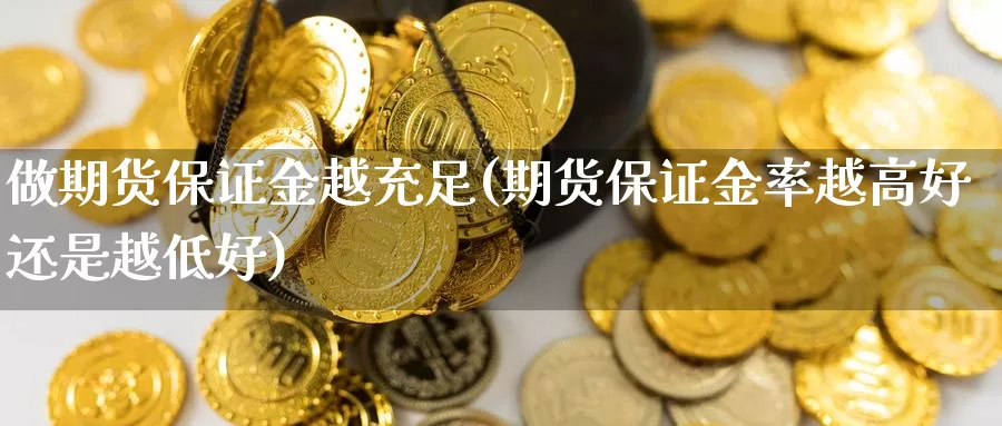 做期货保证金越充足(期货保证金率越高好还是越低好)_https://hz.wpmee.com_国际期货直播_第1张