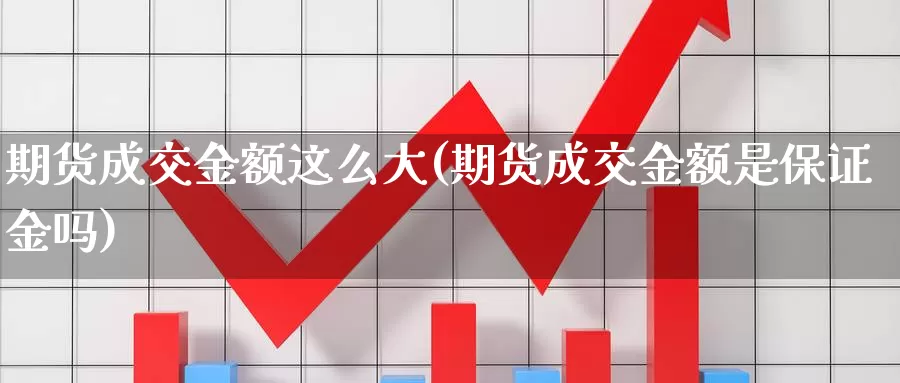 期货成交金额这么大(期货成交金额是保证金吗)_https://hz.wpmee.com_德指期货直播_第1张