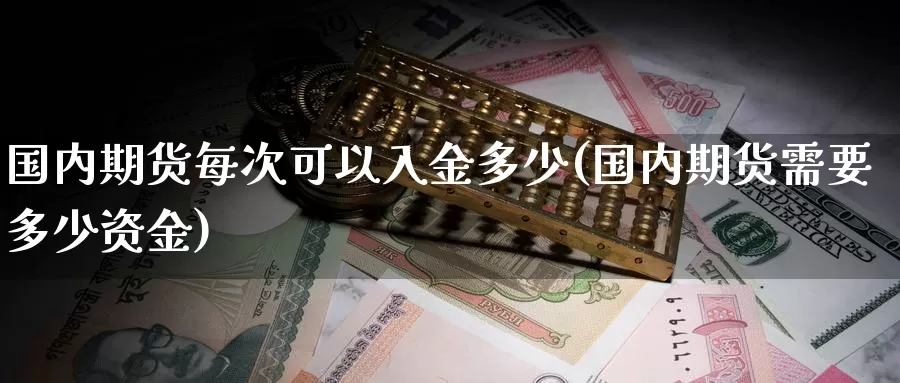 国内期货每次可以入金多少(国内期货需要多少资金)_https://hz.wpmee.com_黄金期货直播_第1张